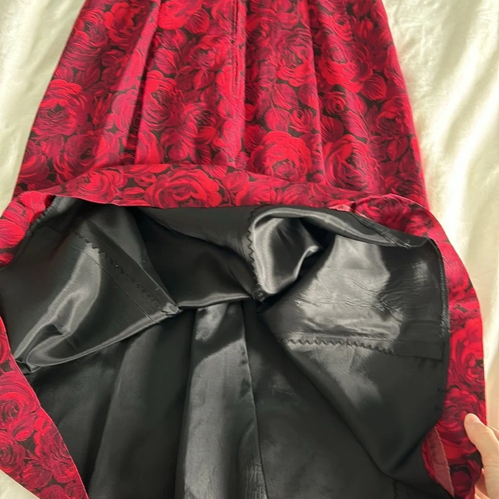 1960’s Rose Cocktail Dress - Picture 8 of 10